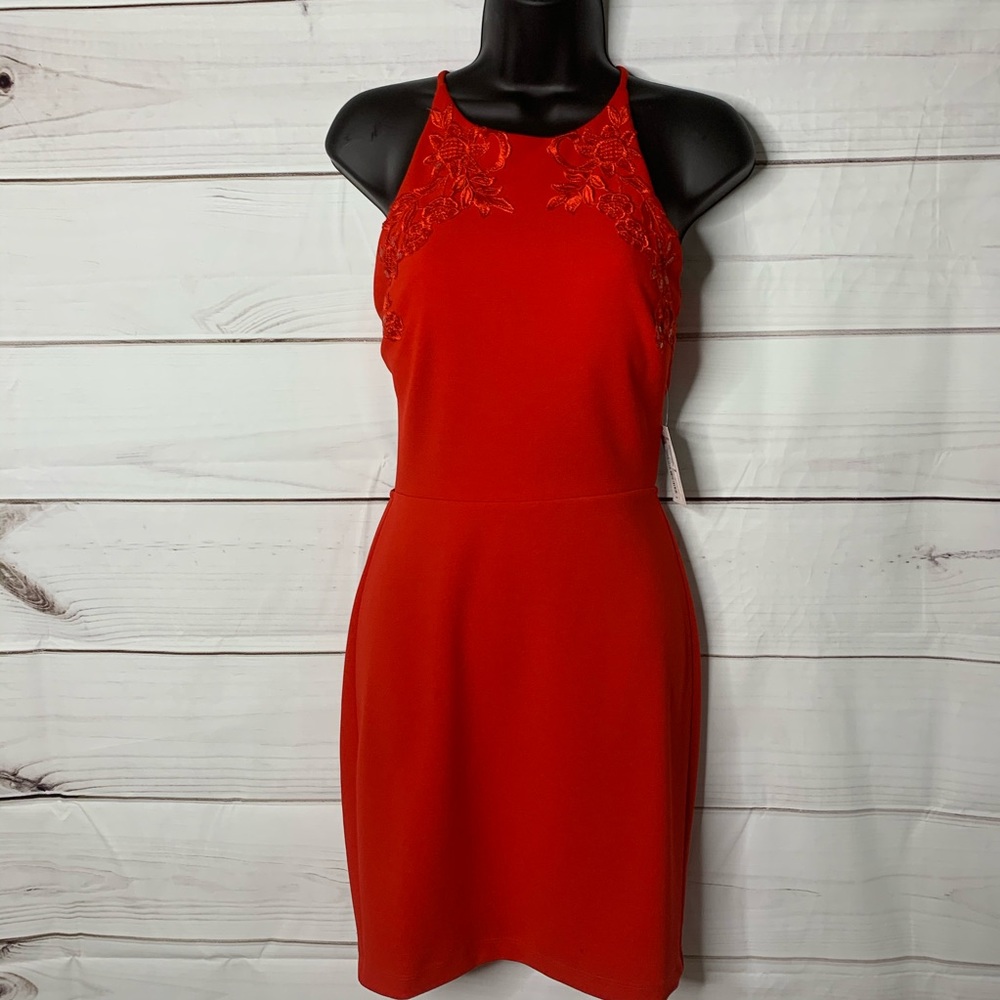 Red dress size 5/6 by B.Darin NWT